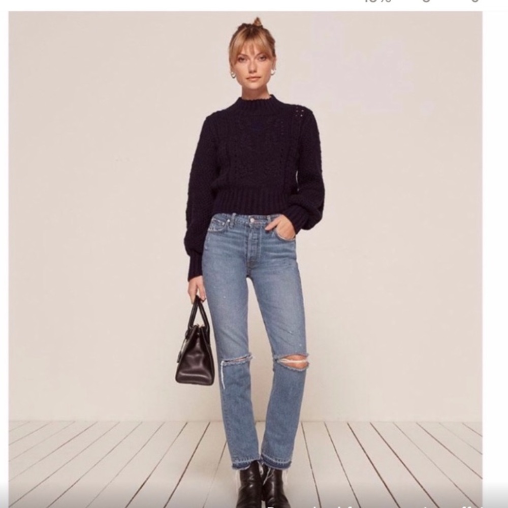 Reformation Julia Cigarette Jeans